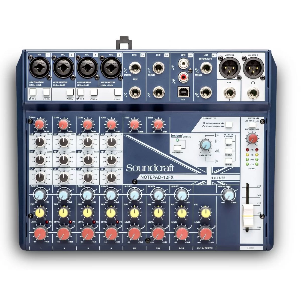 Soundcraft Notepad-12FX 12-канальный аналоговый микшер купить в